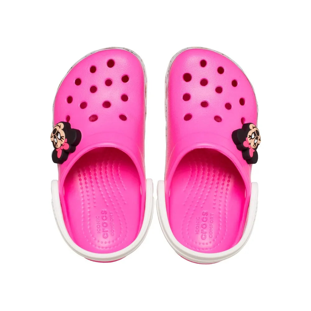 Sandália Fun Lab Minnie Band Clog Infanto Juvenil